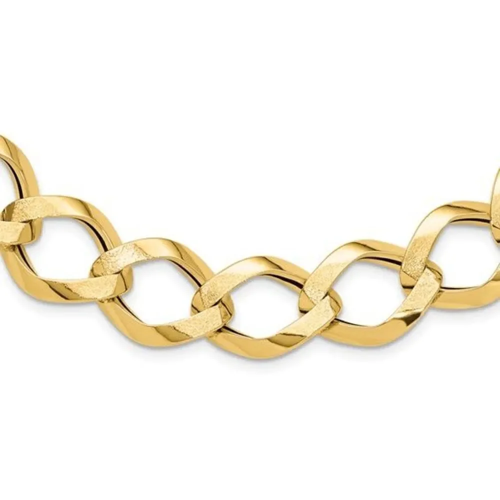 Leslie's 14K Polished Fancy Link Necklace